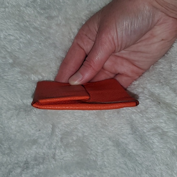 Hermes Bastia Coin Pouch in Signature Orange - Picture 8 of 12